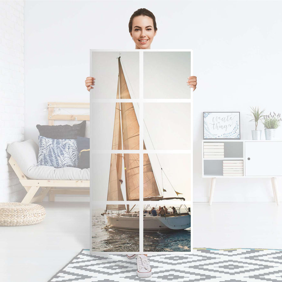 Klebefolie Freedom - IKEA Expedit Regal 8 Türen - Folie
