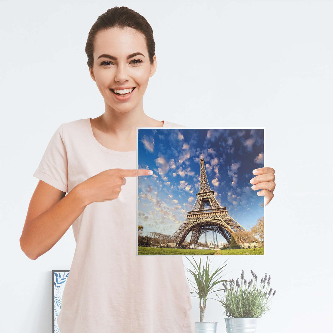 Klebefolie La Tour Eiffel - IKEA Expedit Regal Tür einzeln - Folie