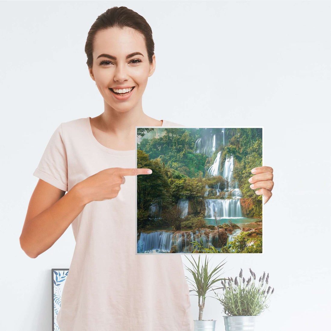 Klebefolie Rainforest - IKEA Expedit Regal Tür einzeln - Folie