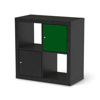 Klebefolie Grün Dark - IKEA Expedit Regal Tür einzeln - schwarz