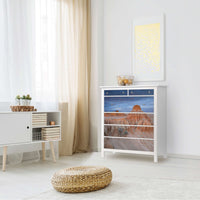 Klebefolie Outback Australia - IKEA Hemnes Kommode 6 Schubladen - Wohnzimmer
