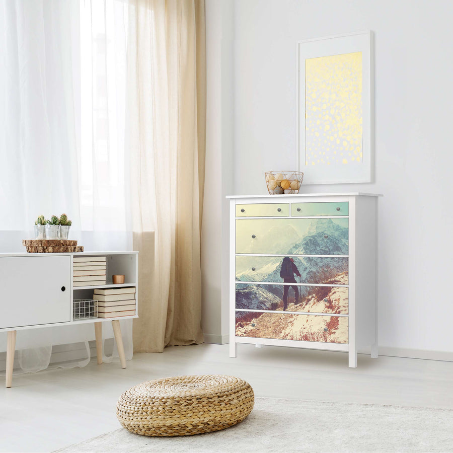 Klebefolie The sky is the limit - IKEA Hemnes Kommode 6 Schubladen - Wohnzimmer