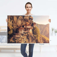 Klebefolie Bhutans Paradise - IKEA Lack Tisch 118x78 cm - Folie