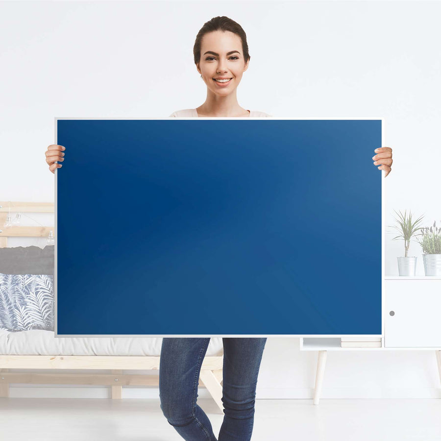 Klebefolie Blau Dark - IKEA Lack Tisch 118x78 cm - Folie