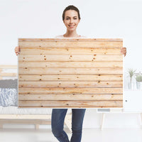 Klebefolie Bright Planks - IKEA Lack Tisch 118x78 cm - Folie