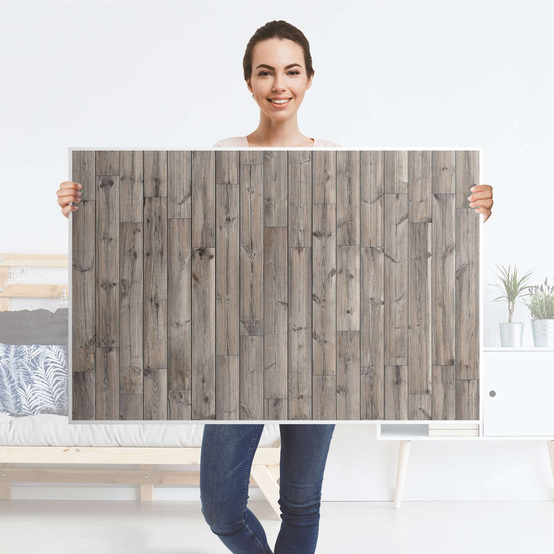 Klebefolie Dark washed - IKEA Lack Tisch 118x78 cm - Folie