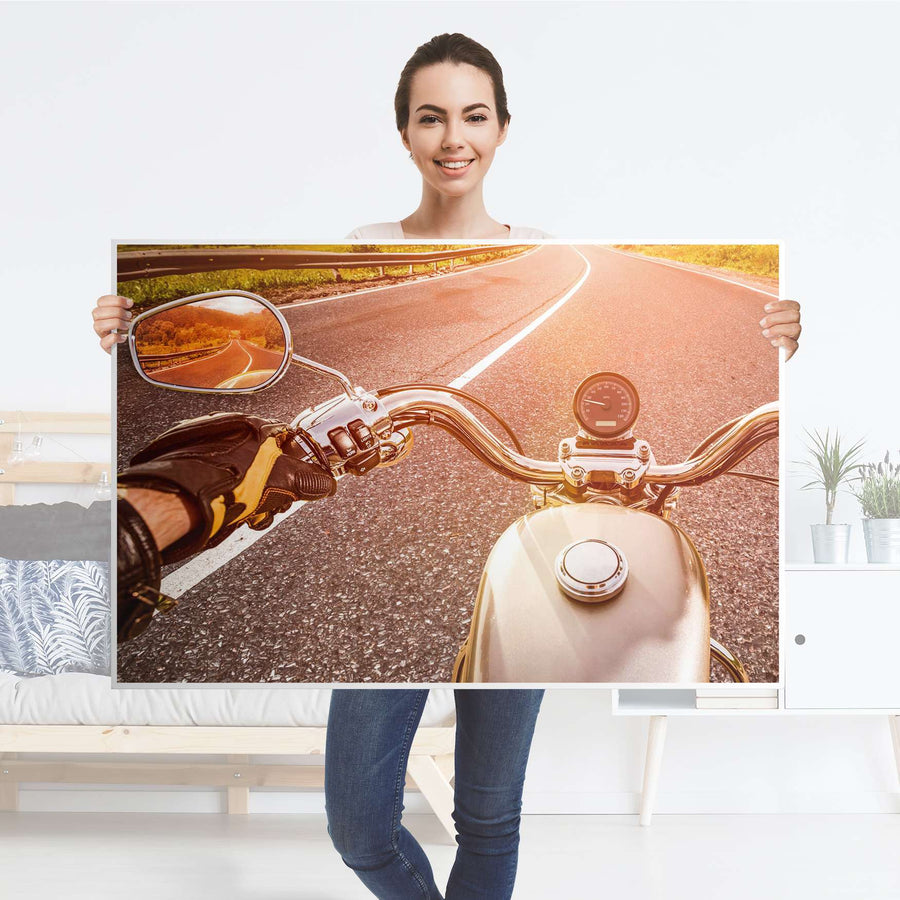 Klebefolie Easy Rider - IKEA Lack Tisch 118x78 cm - Folie