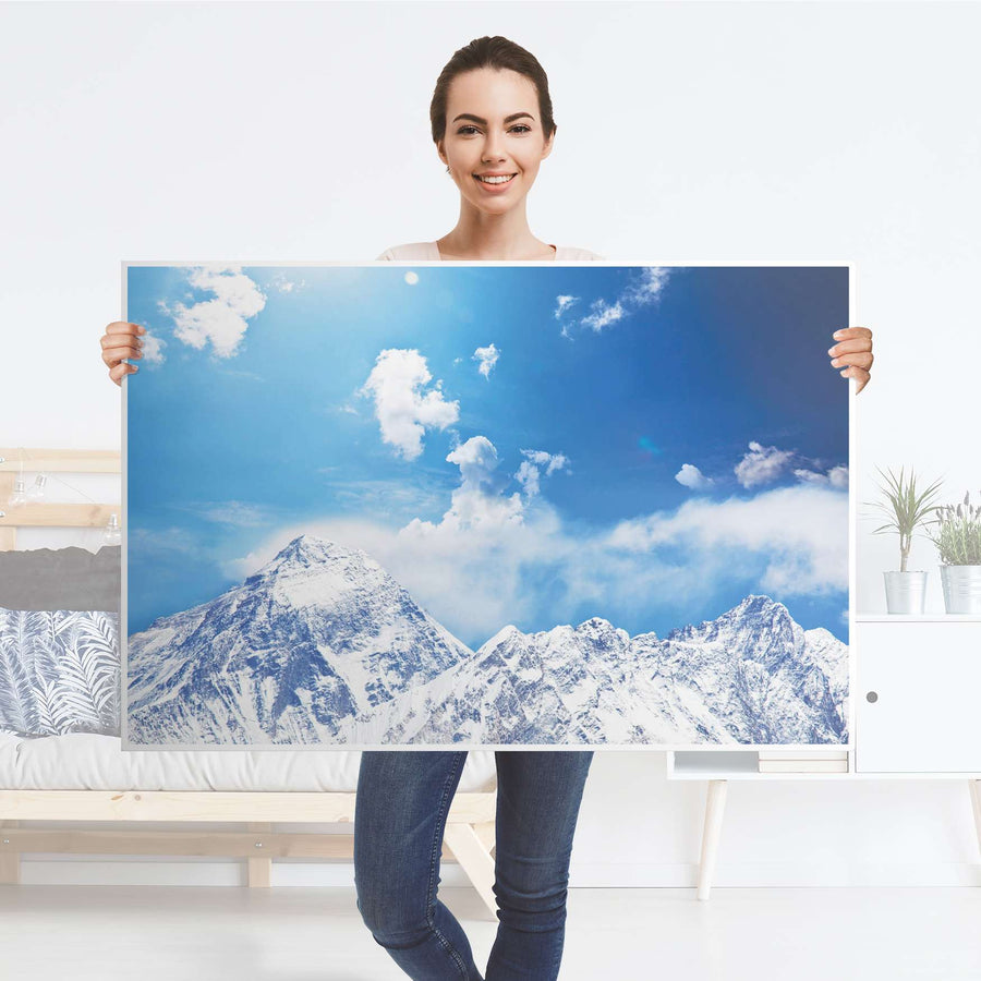Klebefolie Everest - IKEA Lack Tisch 118x78 cm - Folie