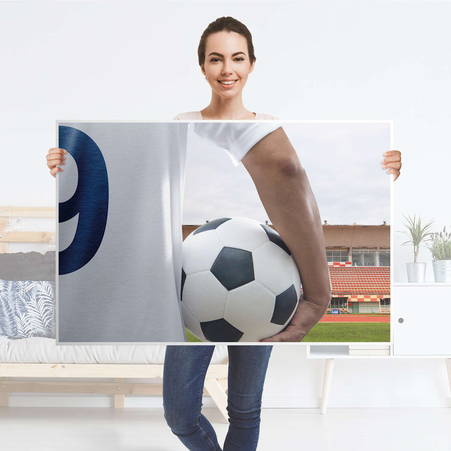 Klebefolie Footballmania - IKEA Lack Tisch 118x78 cm - Folie