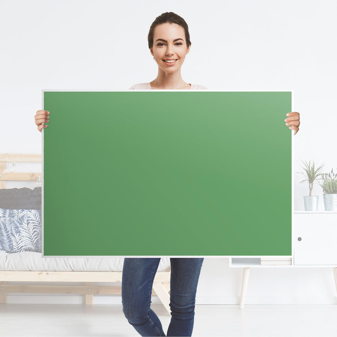 Klebefolie Grün Light - IKEA Lack Tisch 118x78 cm - Folie