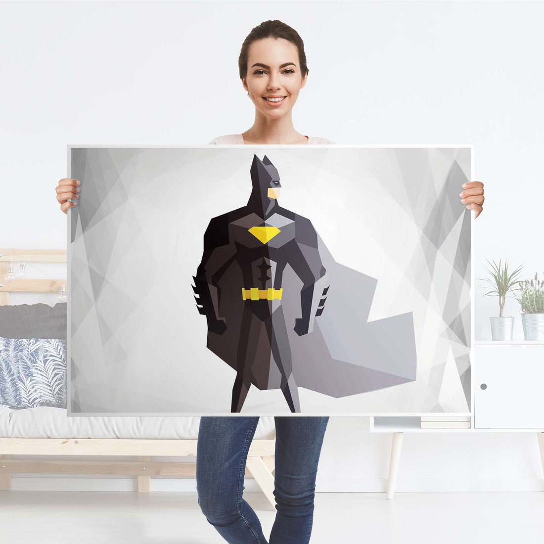 Klebefolie Mr. Black - IKEA Lack Tisch 118x78 cm - Folie