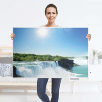 Klebefolie Niagara Falls - IKEA Lack Tisch 118x78 cm - Folie