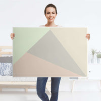 Klebefolie Pastell Geometrik - IKEA Lack Tisch 118x78 cm - Folie