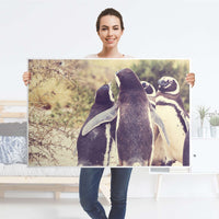 Klebefolie Pingu Friendship - IKEA Lack Tisch 118x78 cm - Folie