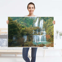 Klebefolie Rainforest - IKEA Lack Tisch 118x78 cm - Folie