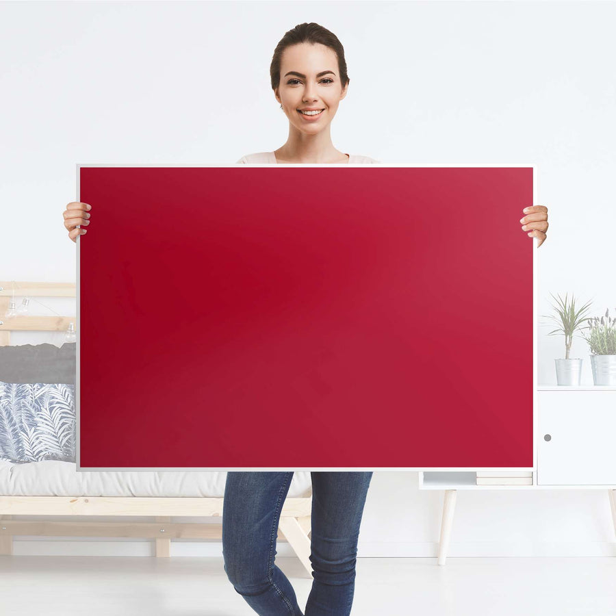 Klebefolie Rot Dark - IKEA Lack Tisch 118x78 cm - Folie