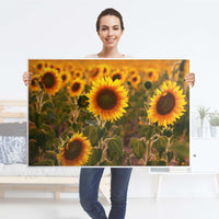 Klebefolie Sunflowers - IKEA Lack Tisch 118x78 cm - Folie