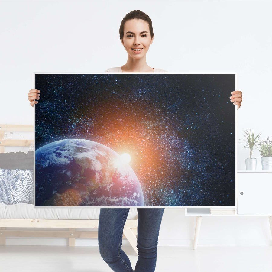 Klebefolie Sunrise - IKEA Lack Tisch 118x78 cm - Folie
