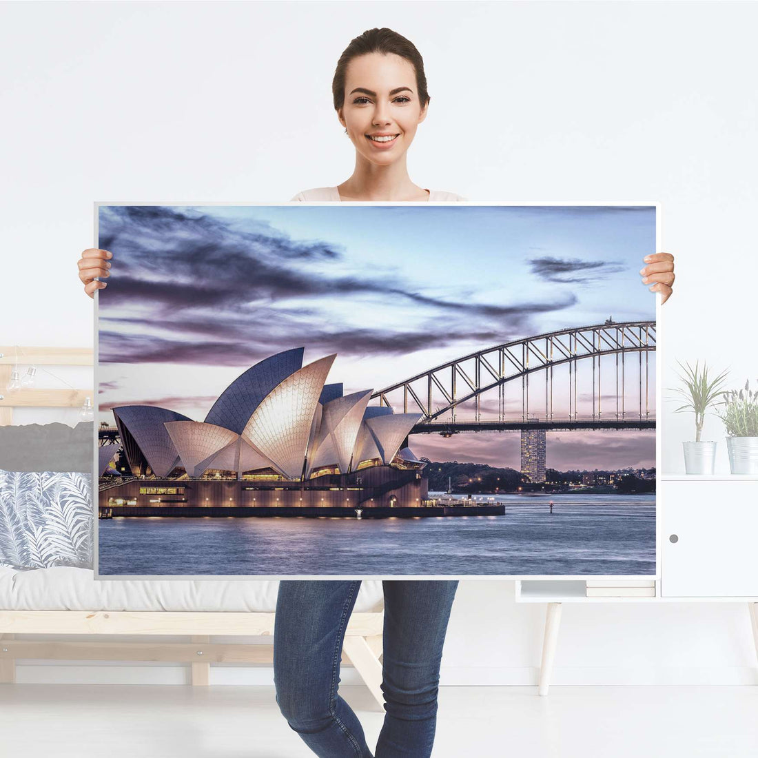 Klebefolie Sydney - IKEA Lack Tisch 118x78 cm - Folie