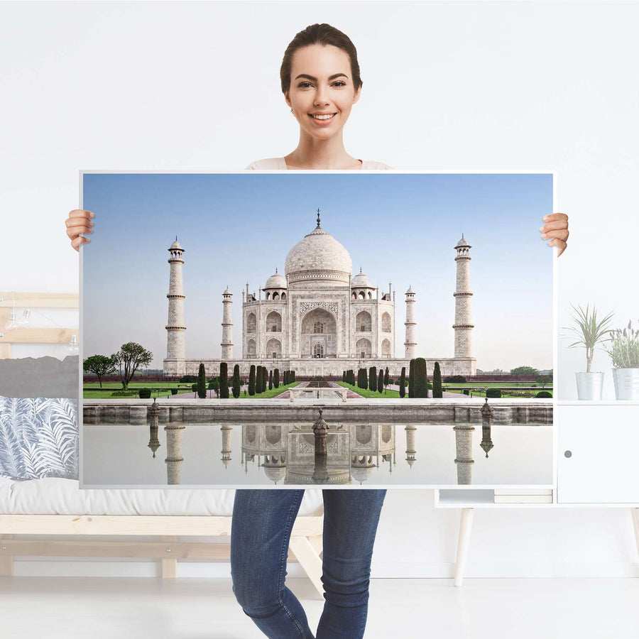Klebefolie Taj Mahal - IKEA Lack Tisch 118x78 cm - Folie