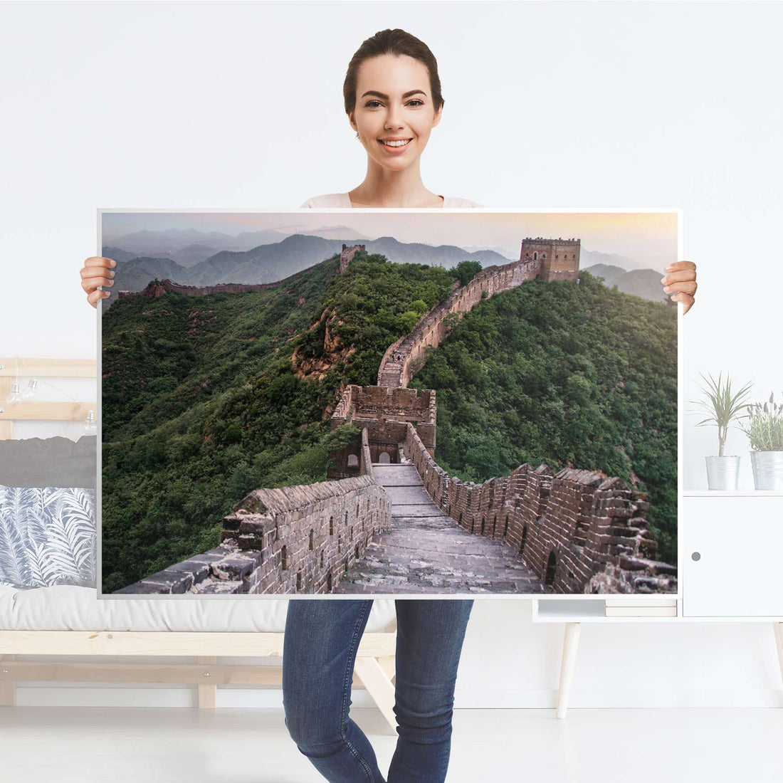Klebefolie The Great Wall - IKEA Lack Tisch 118x78 cm - Folie