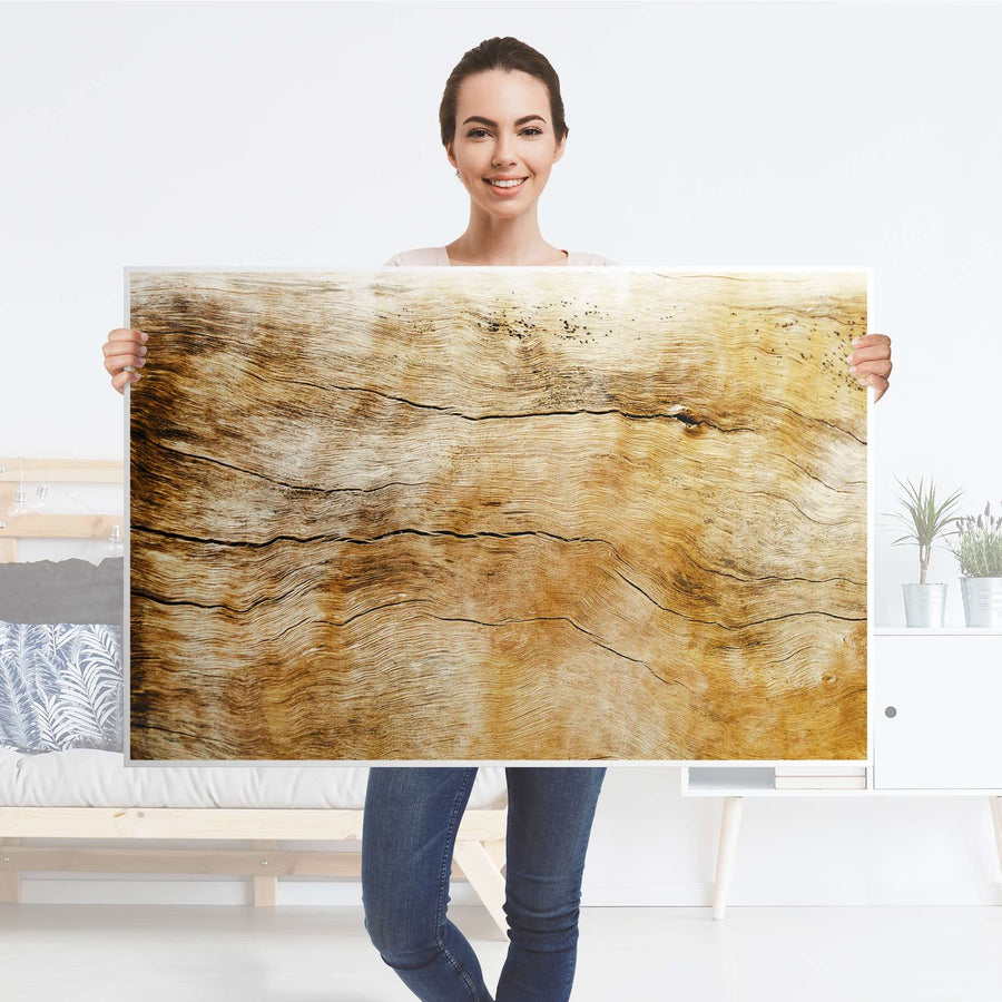 Klebefolie Unterholz - IKEA Lack Tisch 118x78 cm - Folie
