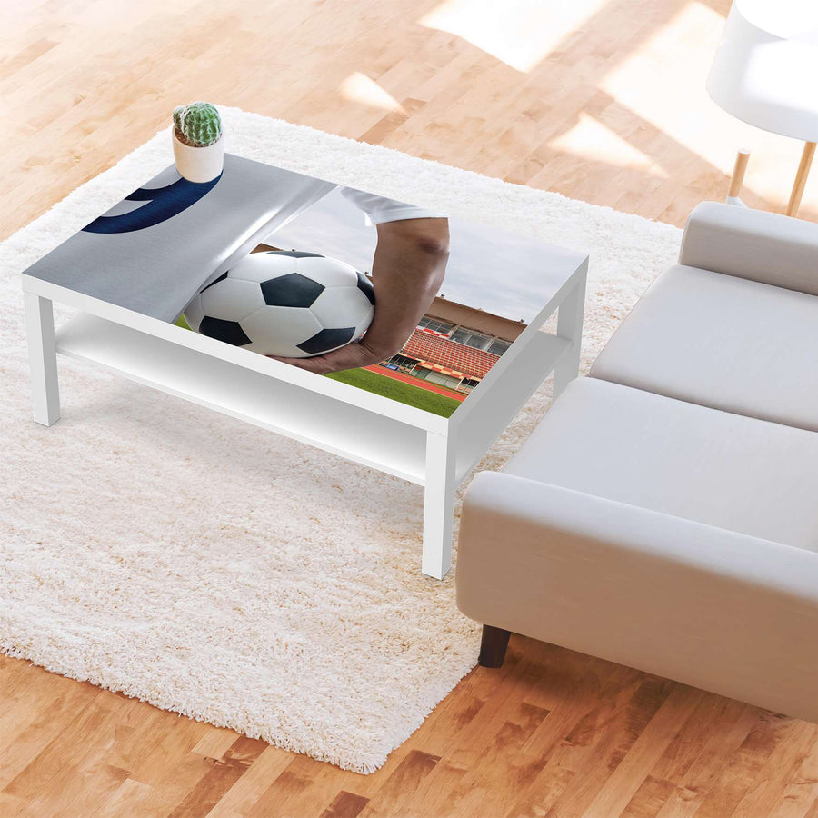 Klebefolie Footballmania - IKEA Lack Tisch 118x78 cm - Kinderzimmer