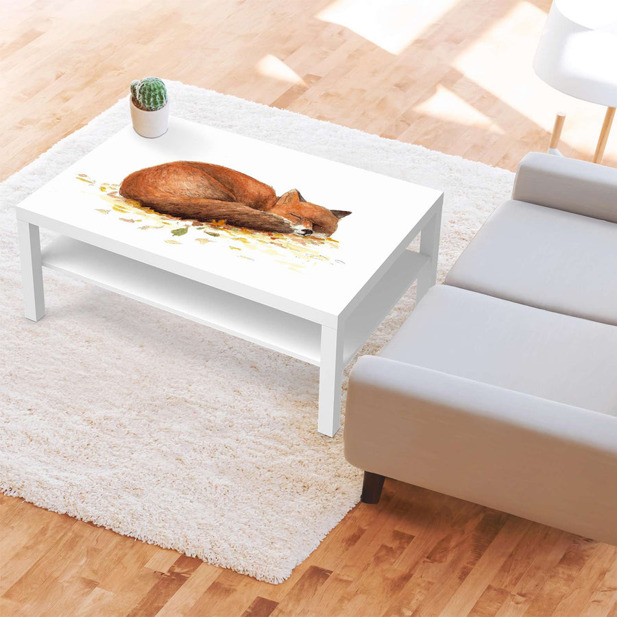 Klebefolie Fuchs - IKEA Lack Tisch 118x78 cm - Kinderzimmer