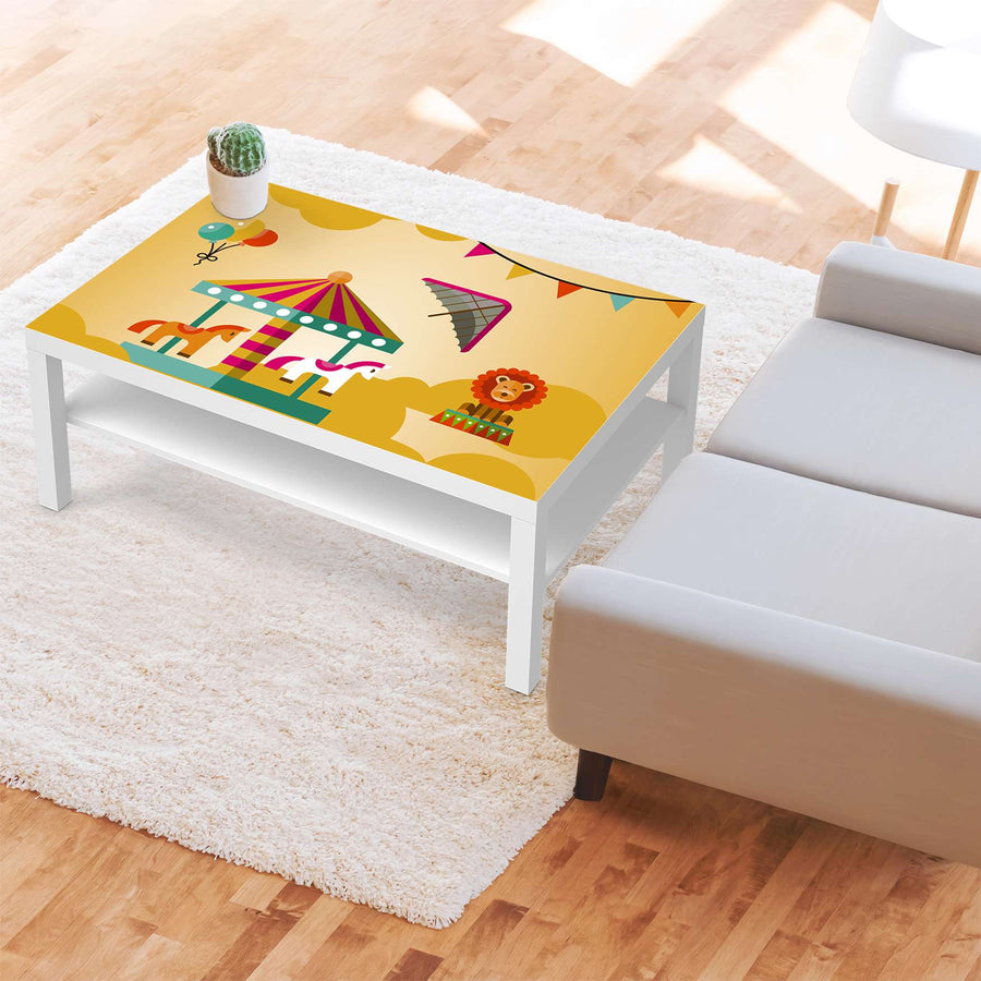 Klebefolie Löwenstark - IKEA Lack Tisch 118x78 cm - Kinderzimmer