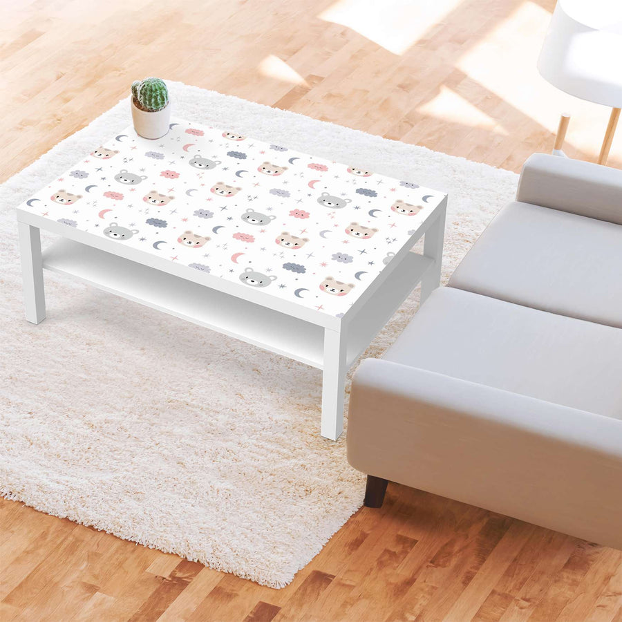 Klebefolie Sweet Dreams - IKEA Lack Tisch 118x78 cm - Kinderzimmer