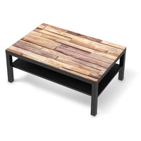 Klebefolie Artwood - IKEA Lack Tisch 118x78 cm - schwarz