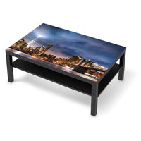 Klebefolie Brooklyn Bridge - IKEA Lack Tisch 118x78 cm - schwarz