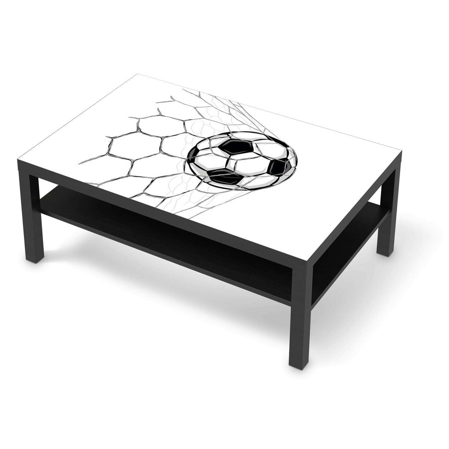 Klebefolie Eingenetzt - IKEA Lack Tisch 118x78 cm - schwarz