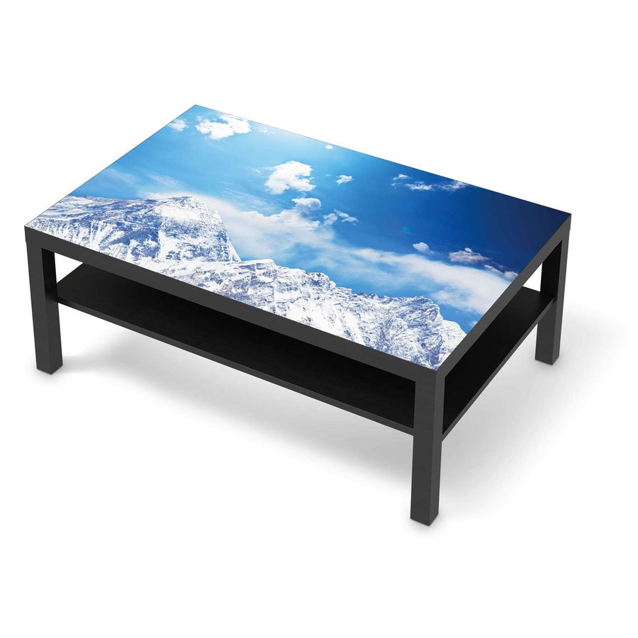 Klebefolie Everest - IKEA Lack Tisch 118x78 cm - schwarz