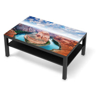 Klebefolie Grand Canyon - IKEA Lack Tisch 118x78 cm - schwarz