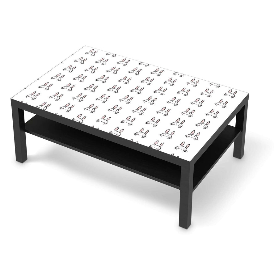 Klebefolie Hoppel - IKEA Lack Tisch 118x78 cm - schwarz