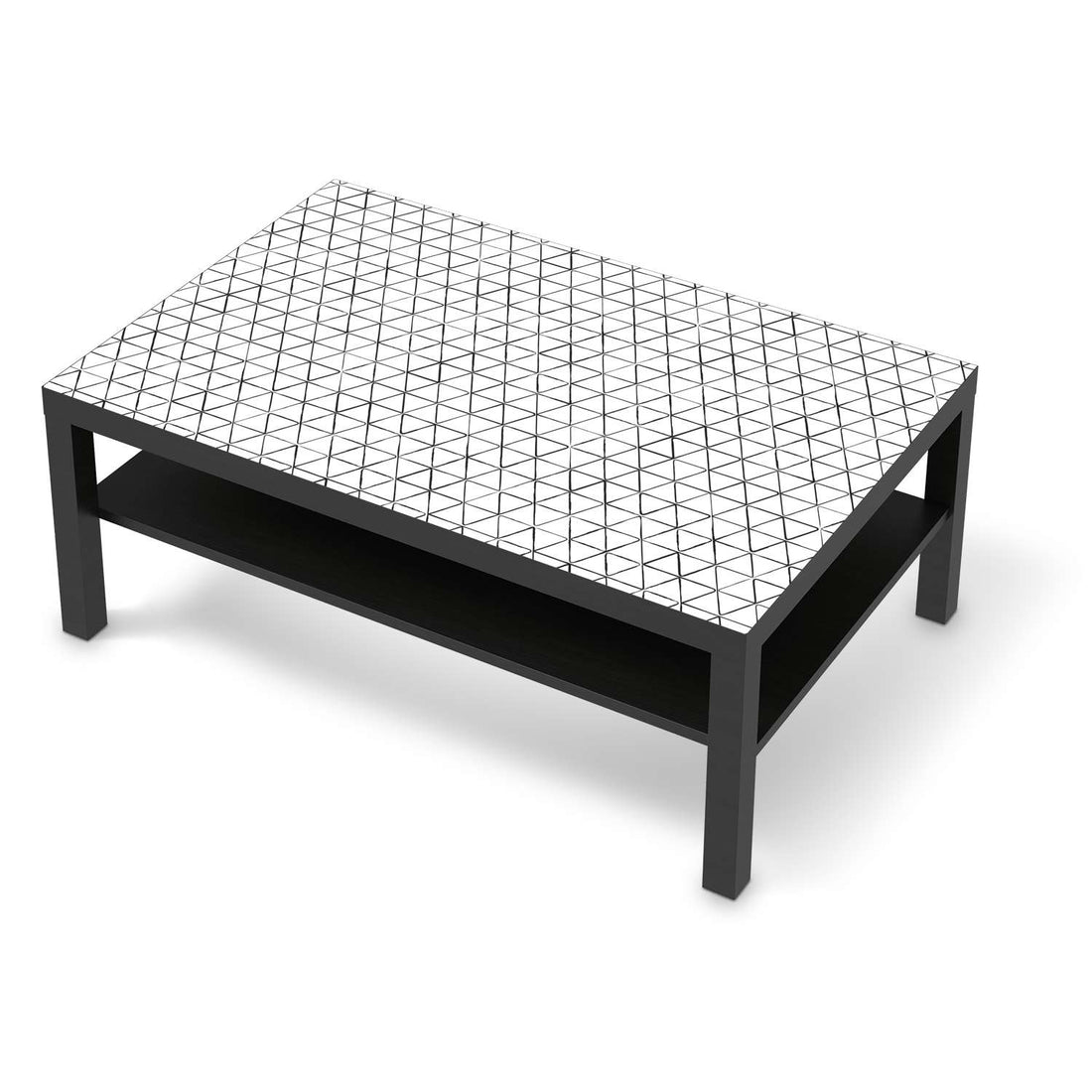 Klebefolie Mediana - IKEA Lack Tisch 118x78 cm - schwarz