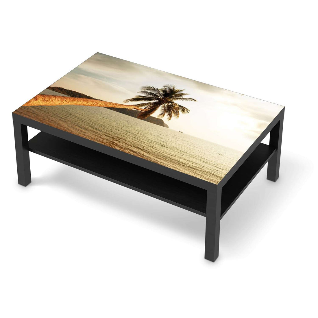 Klebefolie Paradise - IKEA Lack Tisch 118x78 cm - schwarz