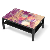 Klebefolie Paris - IKEA Lack Tisch 118x78 cm - schwarz