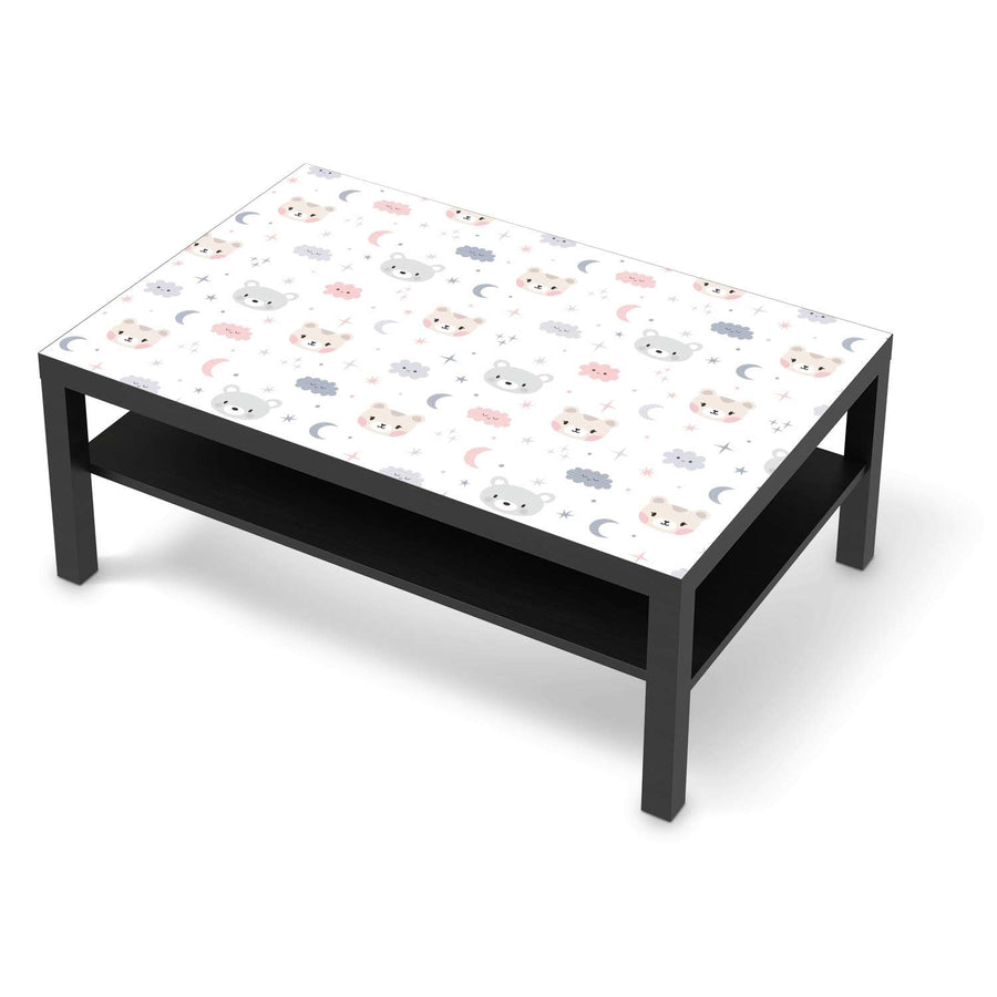 Klebefolie Sweet Dreams - IKEA Lack Tisch 118x78 cm - schwarz
