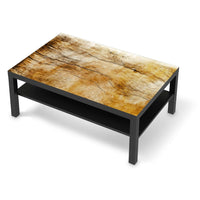 Klebefolie Unterholz - IKEA Lack Tisch 118x78 cm - schwarz