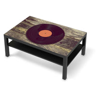 Klebefolie Vinyl - IKEA Lack Tisch 118x78 cm - schwarz