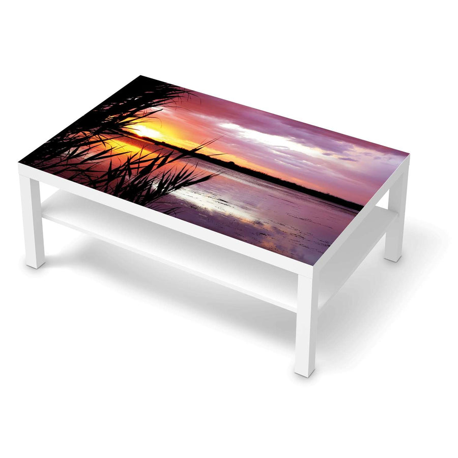Klebefolie Dream away - IKEA Lack Tisch 118x78 cm - weiss