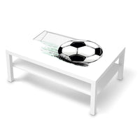 Klebefolie Freistoss - IKEA Lack Tisch 118x78 cm - weiss