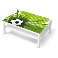 Klebefolie Goal - IKEA Lack Tisch 118x78 cm - weiss