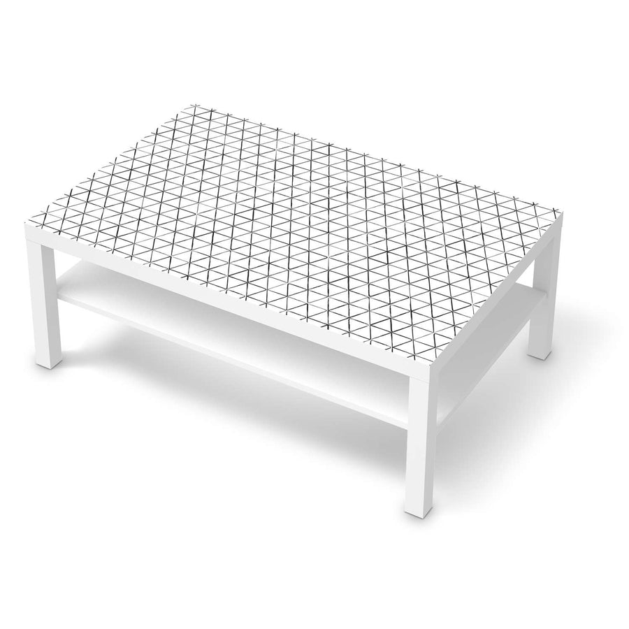 Klebefolie Mediana - IKEA Lack Tisch 118x78 cm - weiss