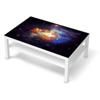 Klebefolie Nebula - IKEA Lack Tisch 118x78 cm - weiss