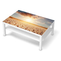 Klebefolie Savanne - IKEA Lack Tisch 118x78 cm - weiss