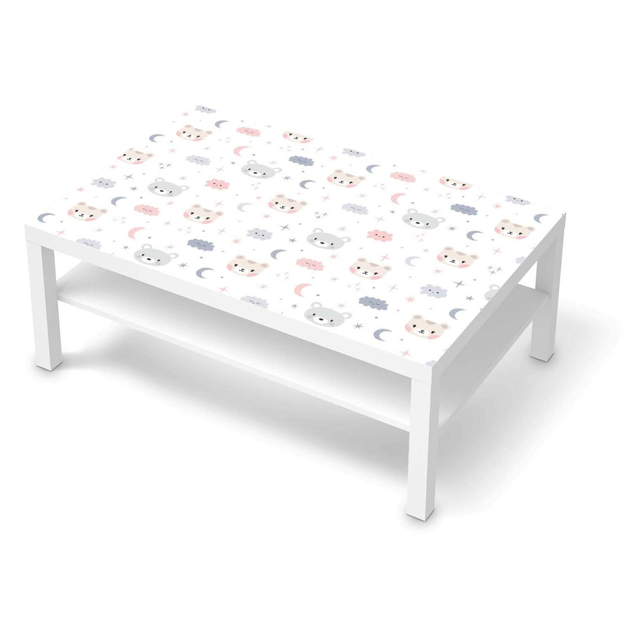 Klebefolie Sweet Dreams - IKEA Lack Tisch 118x78 cm - weiss
