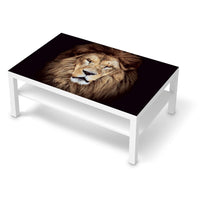Klebefolie Wild Eyes - IKEA Lack Tisch 118x78 cm - weiss